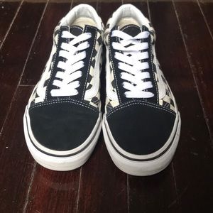 Vans Primary Check Old Skool Sneakers